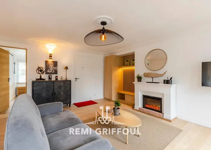 شقة La Petite Source Centre 2 Guests أونفلور